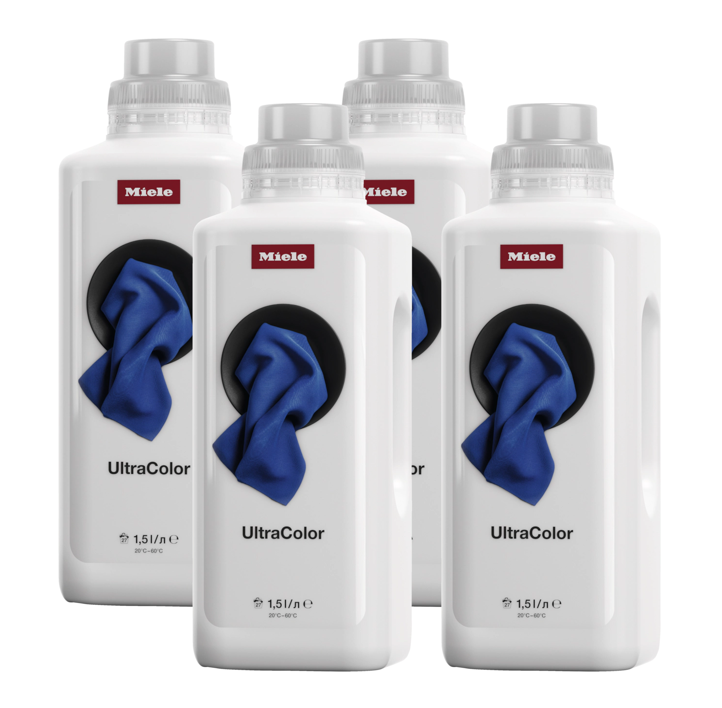 Набор для стирки цветного белья UltraColor Aqua WA UC 1501 L 1,5лх4 шт. Miele купить в Твери | Всегда в наличии! | Артикул 12647690 | Официальный сайт