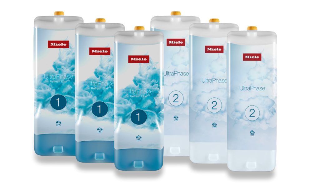 Набор картриджей для стирки UltraPhase Refresh Elixir (6 шт) Miele купить в Твери | Всегда в наличии! | Артикул 11615140 | Официальный сайт