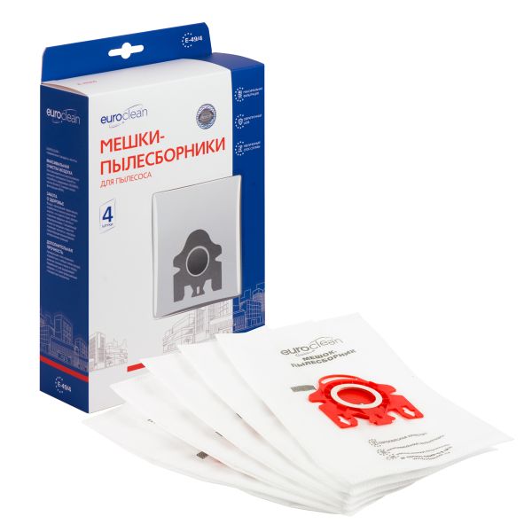 Пылесборник мешок FJM/GN EuroClean для пылесосов Miele Miele купить в #REGION_NAME_DECLINE_PP# | Всегда в наличии! | Артикул 09910494 | Официальный сайт
