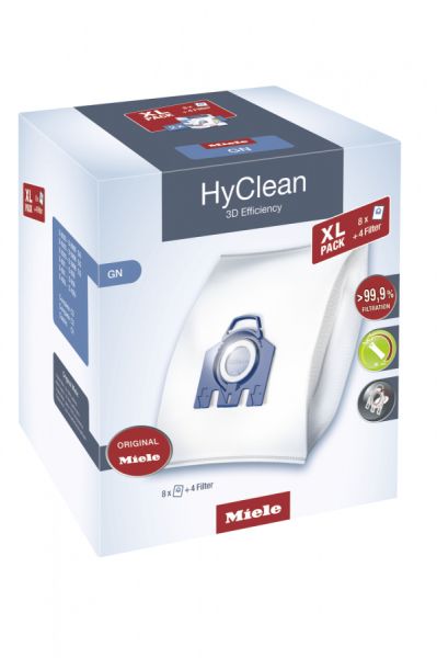 Комплект мешков пылесборников XL GN HyClean 3D Miele купить в #REGION_NAME_DECLINE_PP# | Всегда в наличии! | Артикул 10455000 | Официальный сайт